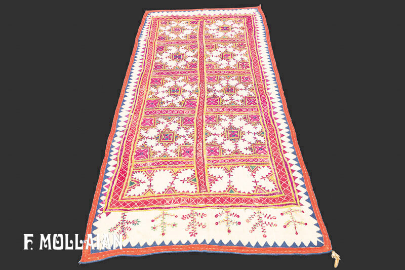 Antique Uzbekistan Embroidery Textile n°:35907988